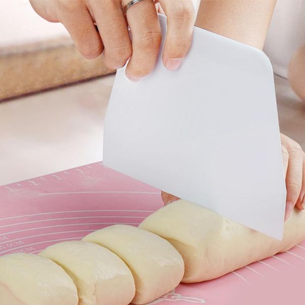 dough scraper -safe plastic cutter multipurpose scrappers for bread cake fondant icing white green supplies baking & pastry tools
dough scraper -safe plastic cutter multipurpose scrappers for bread cake fondant icing white green supplies baking & pastry tools