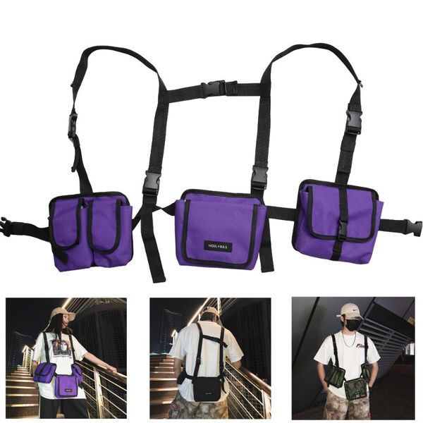 fashion oxford chest bag camouflage black vest hip hop streetwear functional tactical harness rig west wist pack waist bags
fashion oxford chest bag camouflage black vest hip hop streetwear functional tactical harness rig west wist pack waist bags