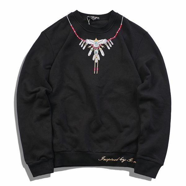 men's hoodies & sweatshirts hoodie, turquoise eagle embroidery, feather sweatshirt, veet, cotton, drake, thick, polar lining, # e101, i, Black
men's hoodies & sweatshirts hoodie, turquoise eagle embroidery, feather sweatshirt, veet, cotton, drake, thick, polar lining, # e101, i, Black