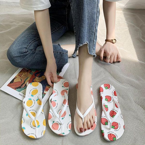 women shoes thong slippers flip flops summer outdoor cute fruit print beach slides non slip footwear, Black
women shoes thong slippers flip flops summer outdoor cute fruit print beach slides non slip footwear, Black