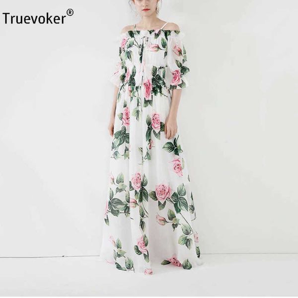 truevoker summer runway resort dresses ladies off the shoulder elegant white floral printed vestidos maxi long robe 210602, Black;gray
truevoker summer runway resort dresses ladies off the shoulder elegant white floral printed vestidos maxi long robe 210602, Black;gray