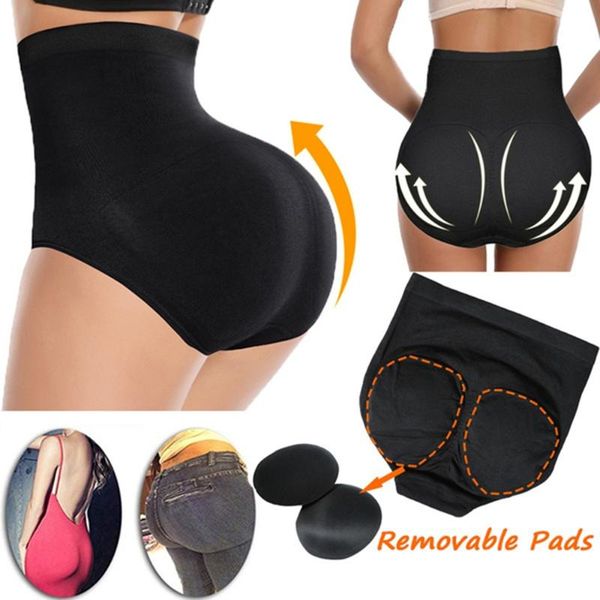 women's shapers women bulifter shapewear high waist tummy control panty trainer body shaper seamless padded enhancer under, Black;white
women's shapers women bulifter shapewear high waist tummy control panty trainer body shaper seamless padded enhancer under, Black;white