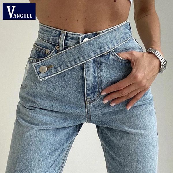 vangull casual fashion straight denim high waist jeans women pants fall winter 2021 harajuku boyfriend loose bottom women's, Blue
vangull casual fashion straight denim high waist jeans women pants fall winter 2021 harajuku boyfriend loose bottom women's, Blue