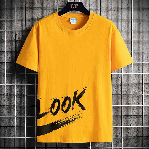 men's t-shirts summer short sleeve male shirt instagram fashion trend loose cotton impression male-neck t-s a57g, White;black
men's t-shirts summer short sleeve male shirt instagram fashion trend loose cotton impression male-neck t-s a57g, White;black