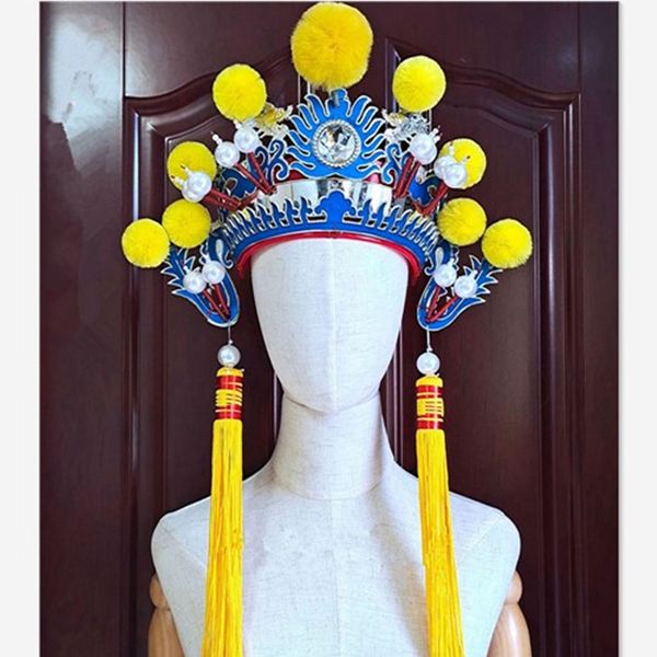 vintage wedding bride bridegroom hats for adults beijing opera hats chinese traditional dance performance headwear festival prop, Blue;gray
vintage wedding bride bridegroom hats for adults beijing opera hats chinese traditional dance performance headwear festival prop, Blue;gray