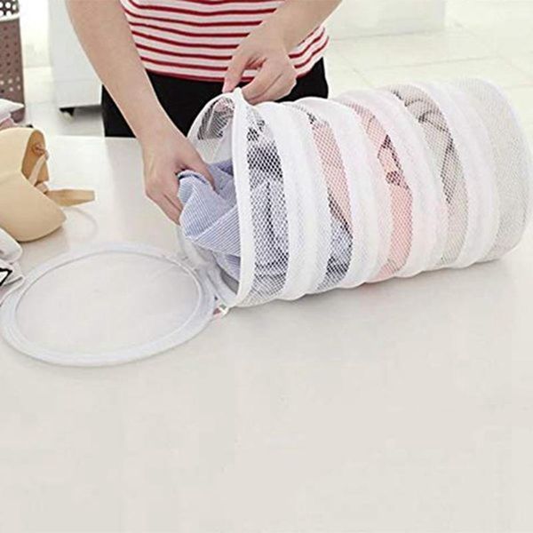 white mesh laundry bag protection washing household drying sports shoes storage hanging bags
white mesh laundry bag protection washing household drying sports shoes storage hanging bags