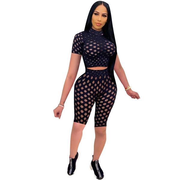 see through hollow out bodycon tracksuit summer short sleeve pullover elastic high waist knee-length pants 2 piece sets 210604, White
see through hollow out bodycon tracksuit summer short sleeve pullover elastic high waist knee-length pants 2 piece sets 210604, White