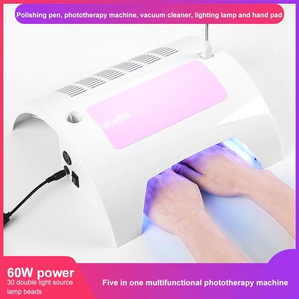 multi-purpose potherapy machine 5-in-1 nail polisher vacuum cleaner integrated two-handed baking lamp art kits
multi-purpose potherapy machine 5-in-1 nail polisher vacuum cleaner integrated two-handed baking lamp art kits