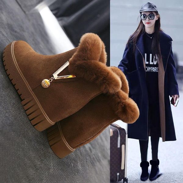boots winter non-slip snow women's plus velvet warm ankle fashion casual platform sneakers black brown ladies cotton shoes
boots winter non-slip snow women's plus velvet warm ankle fashion casual platform sneakers black brown ladies cotton shoes