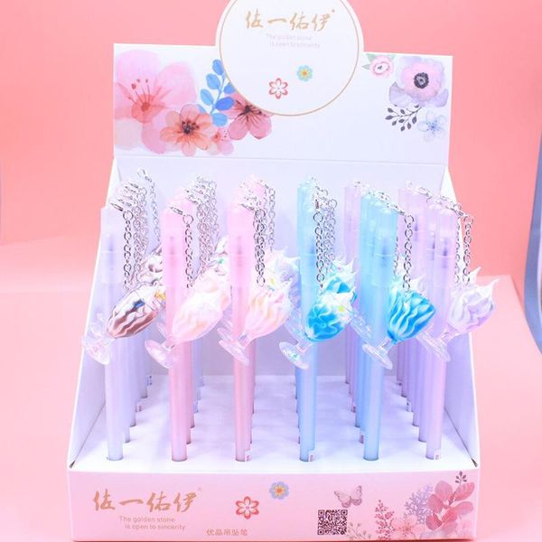 gel pens 36 pcs/lot creative cup ice cream pendant pen cute 0.5mm black ink neutral promotional gift stationery school supply
gel pens 36 pcs/lot creative cup ice cream pendant pen cute 0.5mm black ink neutral promotional gift stationery school supply
