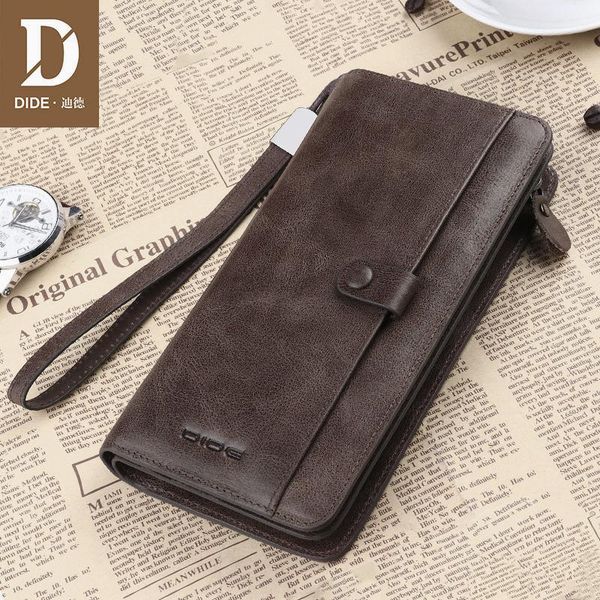 wallets dide men's wallet genuine leather clutch man walet male purse long zip coin large capacity bag, Red;black
wallets dide men's wallet genuine leather clutch man walet male purse long zip coin large capacity bag, Red;black