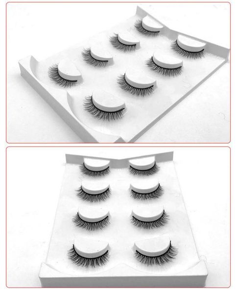 false eyelashes 4pairs makeup 3d mink lashes dramatic fluffy soft wispy volume natural long thick cross eyelash reusable
false eyelashes 4pairs makeup 3d mink lashes dramatic fluffy soft wispy volume natural long thick cross eyelash reusable