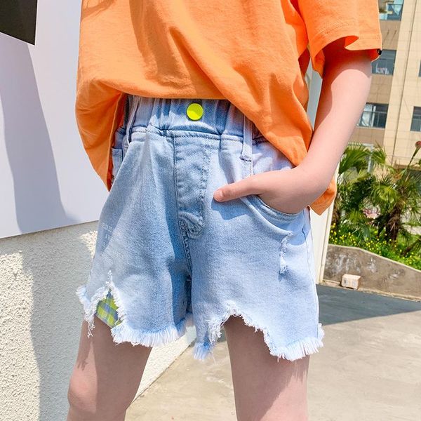kids korean fashion casual jeans for girls elastic waist letter print denim pants children short teenage clothes, Blue
kids korean fashion casual jeans for girls elastic waist letter print denim pants children short teenage clothes, Blue