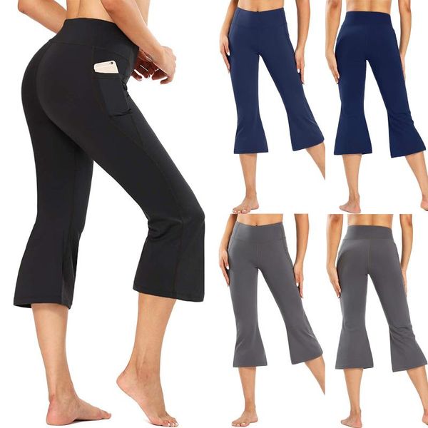 yoga outfit pants women's pure color high waist pocket sports fitness wide leg capris exercise leggings activewear
yoga outfit pants women's pure color high waist pocket sports fitness wide leg capris exercise leggings activewear