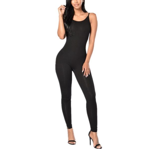 women's jumpsuits & rompers womens summer spaghetti strap playsuit bodycon one piece sleeveless, Black;white
women's jumpsuits & rompers womens summer spaghetti strap playsuit bodycon one piece sleeveless, Black;white