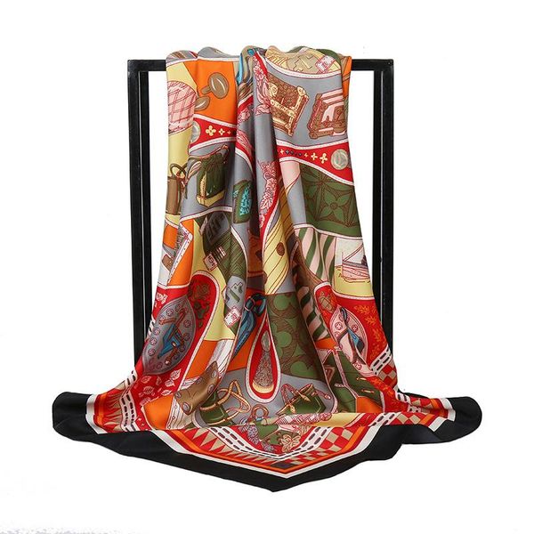 scarves 2021 bag printed scarf women square twill damask kercheif foulard lady's neck hair girl, Blue;gray
scarves 2021 bag printed scarf women square twill damask kercheif foulard lady's neck hair girl, Blue;gray