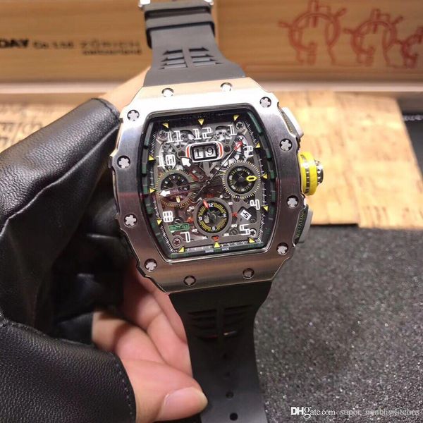 super watches rm11-03 montre de luxe automatic mechanical movement 316 stainless steel watchcase men's watch, Slivery;brown
super watches rm11-03 montre de luxe automatic mechanical movement 316 stainless steel watchcase men's watch, Slivery;brown