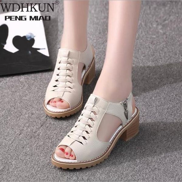 sandals 2021 vintage elegant mid square heel women's summer style peep toe cross tied side zip design shoes woman, Black
sandals 2021 vintage elegant mid square heel women's summer style peep toe cross tied side zip design shoes woman, Black