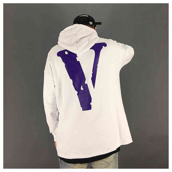 long 2021 brand v hoodie street fashion brand big letter damage burr oversize loose large men's and women's hooded sweater, Black
long 2021 brand v hoodie street fashion brand big letter damage burr oversize loose large men's and women's hooded sweater, Black