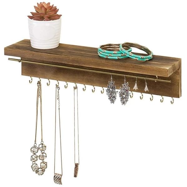 decorative objects & figurines wooden display jewelry hook holder wall mounted organizer for necklace earrings ring scarf hangers jewellery
decorative objects & figurines wooden display jewelry hook holder wall mounted organizer for necklace earrings ring scarf hangers jewellery