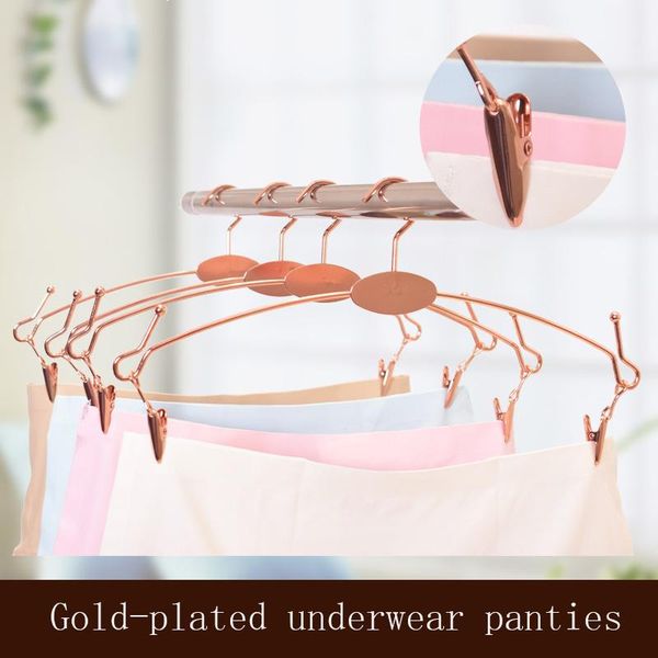 hangers & racks 10pcs metal anti-skid hanger underwear bra clothespin non-slip panties clips clothes rack home closet storage organizer
hangers & racks 10pcs metal anti-skid hanger underwear bra clothespin non-slip panties clips clothes rack home closet storage organizer
