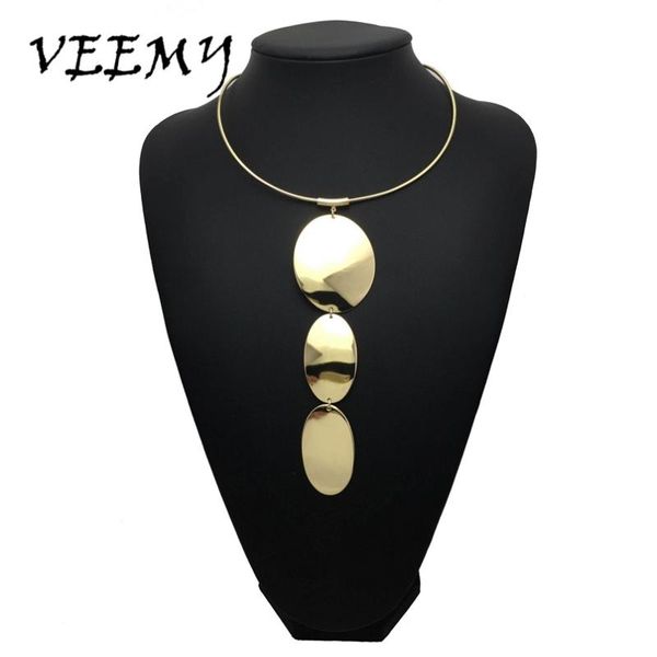 chokers veemy fashion punk women torques choker necklace alloy long pendants statement necklaces metal jewelry accessories, Golden;silver
chokers veemy fashion punk women torques choker necklace alloy long pendants statement necklaces metal jewelry accessories, Golden;silver