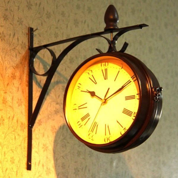 wall clocks hanging clock decor retro beautiful iron for home store el (battery)
wall clocks hanging clock decor retro beautiful iron for home store el (battery)