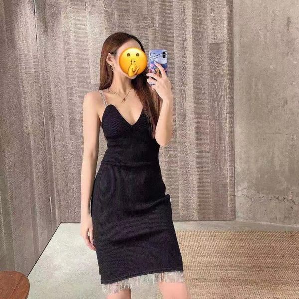 casual dresses spring/summer 2021 tassel sling bag hip knit slim dress elegant, Black;gray
casual dresses spring/summer 2021 tassel sling bag hip knit slim dress elegant, Black;gray