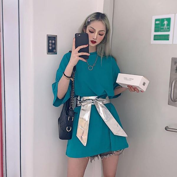 women's t-shirt 2021 loose mid-length women's short-sleeved large size xuan ya style black xl, White
women's t-shirt 2021 loose mid-length women's short-sleeved large size xuan ya style black xl, White