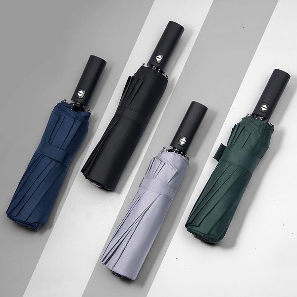 umbrellas 106cm big size 12 bones fully automatic umbrella large double simple business sunny and rainy three-folding
umbrellas 106cm big size 12 bones fully automatic umbrella large double simple business sunny and rainy three-folding