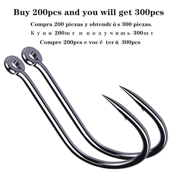 fishing hooks 100pcs circle eyed barbed japan high-carbon steel superhard hole snakehead assist fishhooks accessories sea needle
fishing hooks 100pcs circle eyed barbed japan high-carbon steel superhard hole snakehead assist fishhooks accessories sea needle