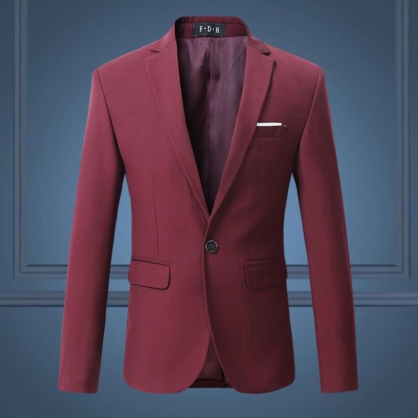 luxury plus size m-6xl mens blazers jacket classy one button slim fit suit jacket men business casual solid color, White;black
luxury plus size m-6xl mens blazers jacket classy one button slim fit suit jacket men business casual solid color, White;black
