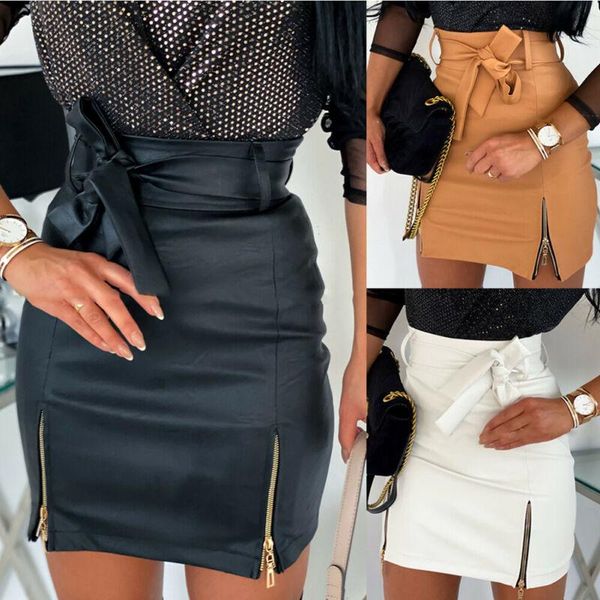 plus size fashion skirts womens slim mini skirt faux leather high waist pu pencil bodycon arrival 2021, Black
plus size fashion skirts womens slim mini skirt faux leather high waist pu pencil bodycon arrival 2021, Black