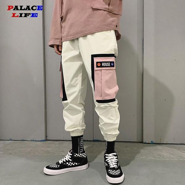 men's pants hip hop joggers multi pockets cargo men white multi-pocket man sweatpants streetwear casual mens m-3xl, Black
men's pants hip hop joggers multi pockets cargo men white multi-pocket man sweatpants streetwear casual mens m-3xl, Black