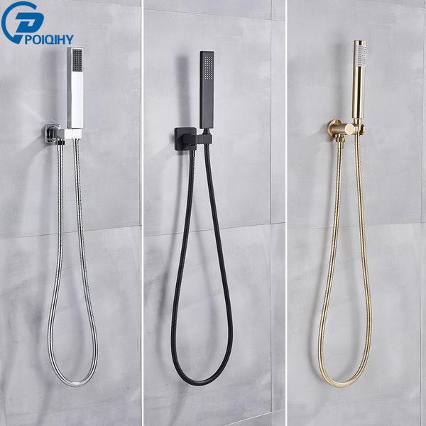 poiqihy golden handshower head 150cm stainless steel shower hose plastic bracket shower faucet head wall mounted faucet accessor
poiqihy golden handshower head 150cm stainless steel shower hose plastic bracket shower faucet head wall mounted faucet accessor