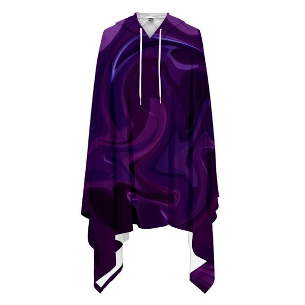 men's hoodies & sweatshirts 2021 men women cape hoodie pullover gradient halo dyeing 3d digital printing fashion cloak streetwear coa, Black
men's hoodies & sweatshirts 2021 men women cape hoodie pullover gradient halo dyeing 3d digital printing fashion cloak streetwear coa, Black