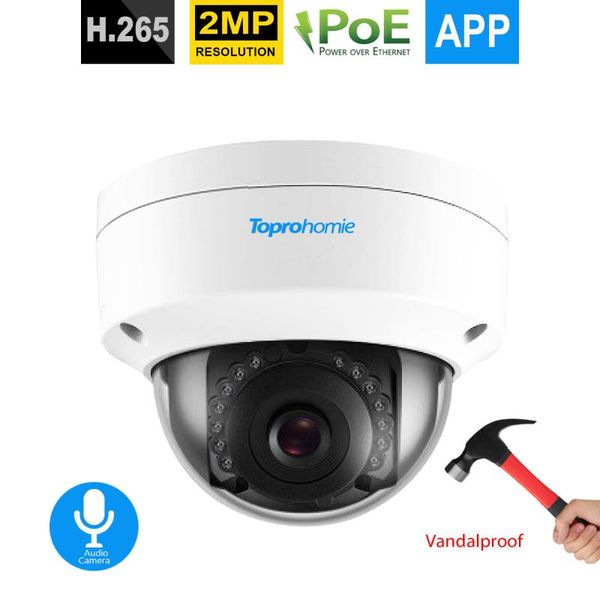 cameras ohoime h.265 1080p@25fps 2mp 48v poe ip camera ip66 vandalproof dome in/outdoor security onvif video surveillance
cameras ohoime h.265 1080p@25fps 2mp 48v poe ip camera ip66 vandalproof dome in/outdoor security onvif video surveillance