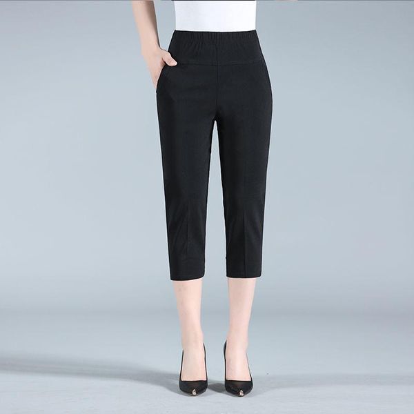 women's pants & capris summer female middle aged women casual high waist straight multicolor korean fashion loose cropped plus size, Black;white
women's pants & capris summer female middle aged women casual high waist straight multicolor korean fashion loose cropped plus size, Black;white