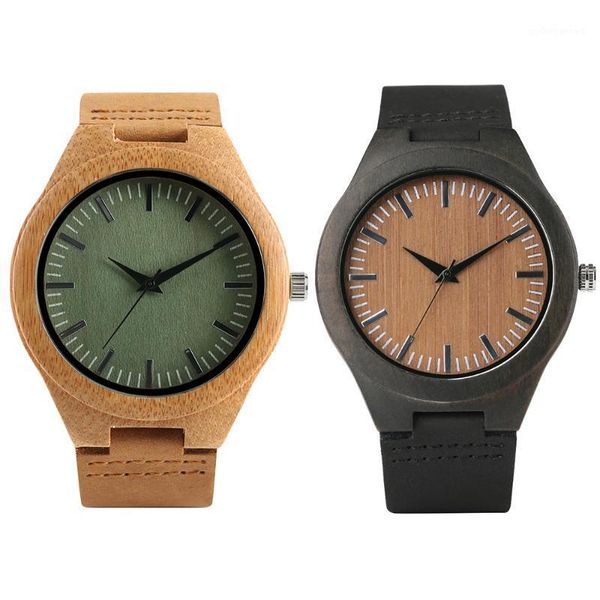 wristwatches bamboo wood watch men quartz man clock simple casual leather strap men's natural wooden timepiece, Slivery;brown
wristwatches bamboo wood watch men quartz man clock simple casual leather strap men's natural wooden timepiece, Slivery;brown