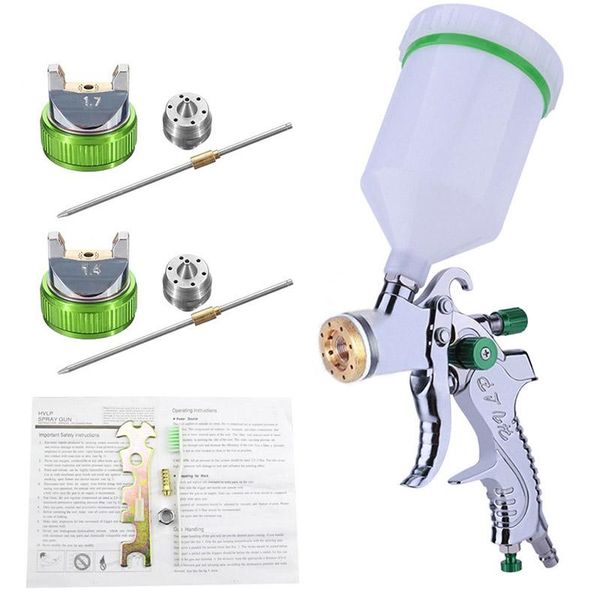 1.4/1.7mm nozzle gravity pneumatic air paint spray for car auto repair tool painting kit professional guns
1.4/1.7mm nozzle gravity pneumatic air paint spray for car auto repair tool painting kit professional guns