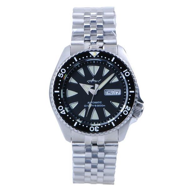 mens watches automatic/mechanical diving watch male sport wristwatch skx007 wristwatches, Slivery;brown
mens watches automatic/mechanical diving watch male sport wristwatch skx007 wristwatches, Slivery;brown