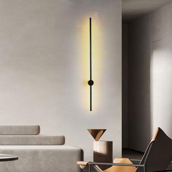 wall lamps minimalist bedroom bedside lamp, led strip modern living room background aisle
wall lamps minimalist bedroom bedside lamp, led strip modern living room background aisle