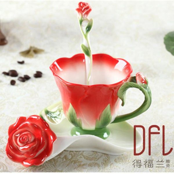rose enamel coffee mug tea milk cup set with spoon saucer creative ceramic european bone china drinkware friend gift mugs
rose enamel coffee mug tea milk cup set with spoon saucer creative ceramic european bone china drinkware friend gift mugs