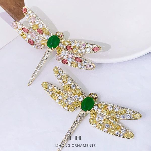 pins, brooches micro-inlaid zircon color luxury dragonfly butterfly crown lion king female corsage pin autumn and winter western assembly, Gray
pins, brooches micro-inlaid zircon color luxury dragonfly butterfly crown lion king female corsage pin autumn and winter western assembly, Gray