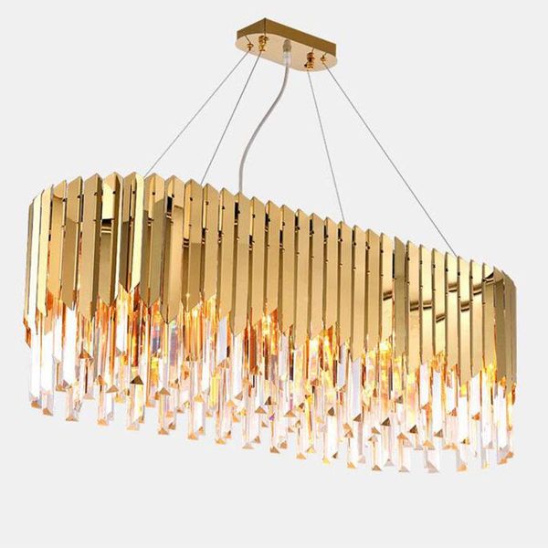 luxury modern crystal pendant lights for dining room rectangle gold home lamp kitchen island led lamps
luxury modern crystal pendant lights for dining room rectangle gold home lamp kitchen island led lamps