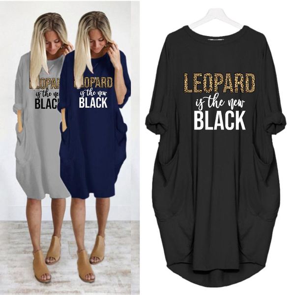 casual dresses leopard women dress letter print long sleeved autumn pocket plus size black vintage vestidos fashion, Black;gray
casual dresses leopard women dress letter print long sleeved autumn pocket plus size black vintage vestidos fashion, Black;gray