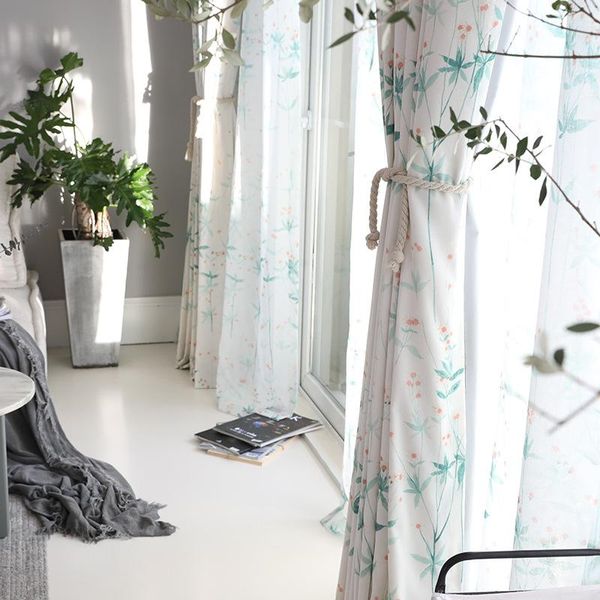 modern simple pastoral printing curtains for bedroom study polyester cotton blackout tulle custom curtain & drapes
modern simple pastoral printing curtains for bedroom study polyester cotton blackout tulle custom curtain & drapes