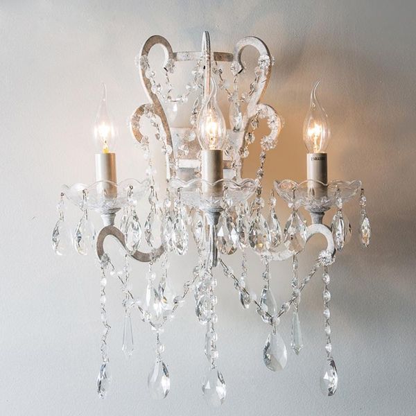wall lamp american country living room background aisle bedroom bedside simple creative iron luxury crystal
wall lamp american country living room background aisle bedroom bedside simple creative iron luxury crystal