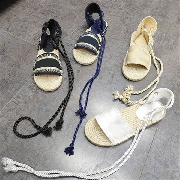 70% off wholesale flip-flops straw strap flat with open toe hemp rope new fashion duckle women's canvas shoes ankle sandals, Black
70% off wholesale flip-flops straw strap flat with open toe hemp rope new fashion duckle women's canvas shoes ankle sandals, Black