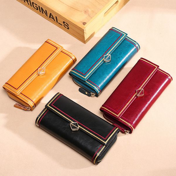 women short organizer wallet solid color hasp mini wallets womens bags wholesale credit card genuine leather black/red/grey q42x30, Red;black
women short organizer wallet solid color hasp mini wallets womens bags wholesale credit card genuine leather black/red/grey q42x30, Red;black